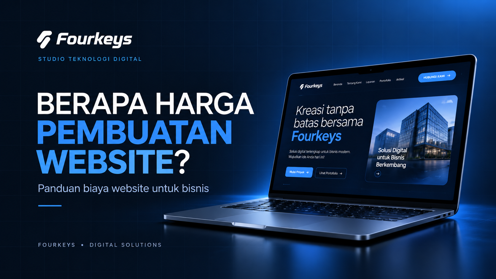 Berapa Biaya Pembuatan Website Profesional? Ini Faktor Penentunya!